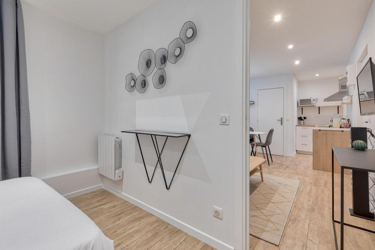 Residence Villette - Buttes Chaumont Botzaris Paris Exteriör bild
